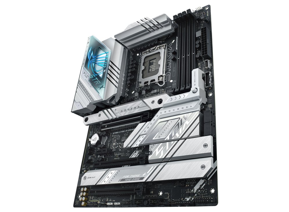 ASUS ROG STRIX Z790-A GAMING WIFI D4 Intel® Socket LGA1700 for 13th Gen Intel® Core™ Processors & 12th Gen Intel® Core™, Pentium® Gold and Celeron® Processors*