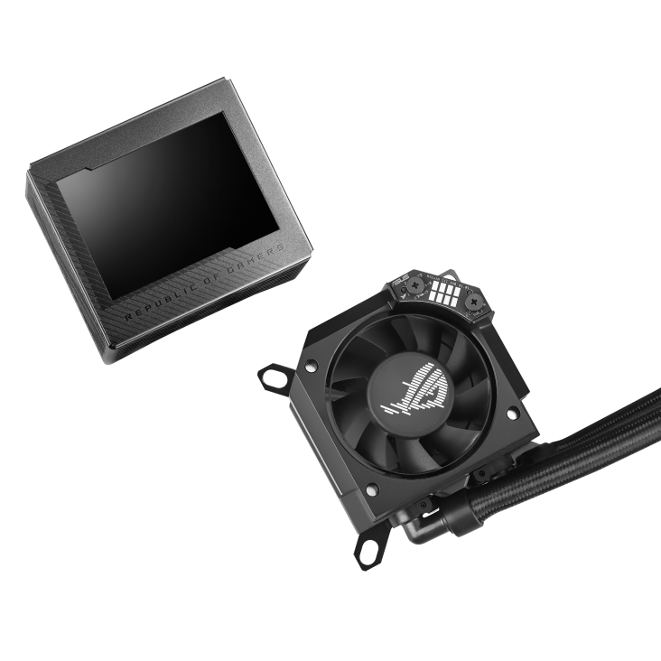 ASUS ROG RYUJIN III 360 ARGB,8th gen Asetek pump, 3.5” LCD screen, Premium ROG ARGB magnetic daisy-chainable fans CPU LIQUID COOLER