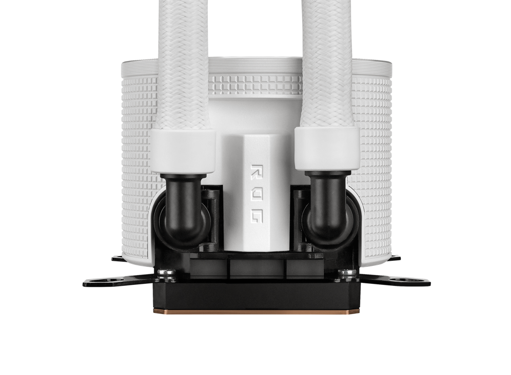 ASUS ROG RYUO III 240 ARGB WHITE EDITION, with Asetek 8th gen pump solution, Anime Matrix™ LED Display and ROG ARGB cooling fan