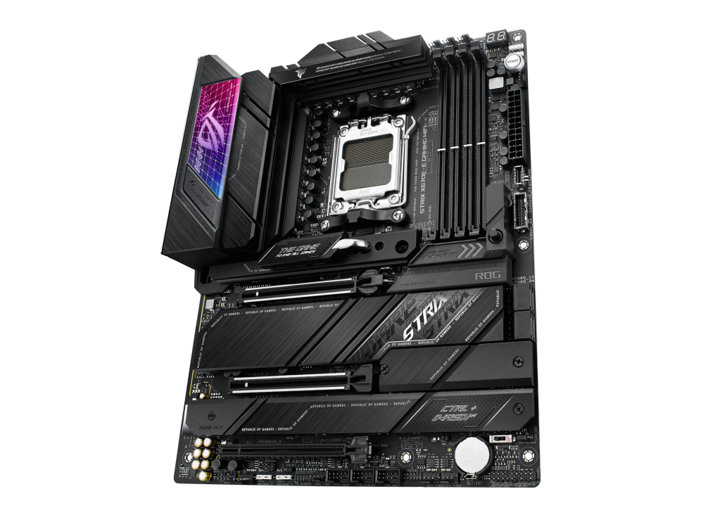 ASUS ROG STRIX X670E-E GAMING WIFI,AMD Socket AM5 for AMD Ryzen™ 7000 Series Desktop Processors, WiFi 6E,PCIe 5.0,