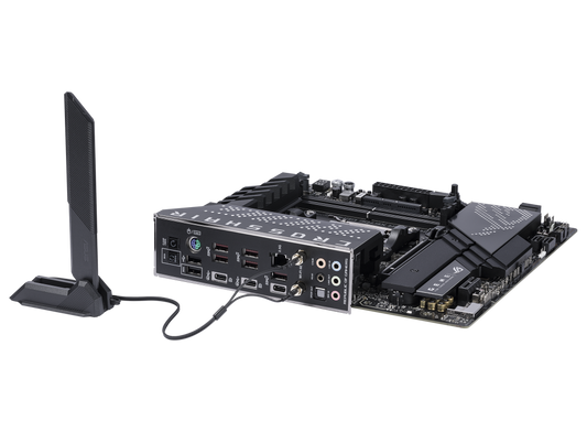 ASUS ROG Crosshair X670E Gene AMD Socket AM5 for AMD Ryzen™ 7000 Series Desktop Processors*, DDR5 Memory, PCIe. 5.0,ROG GEN-Z.2