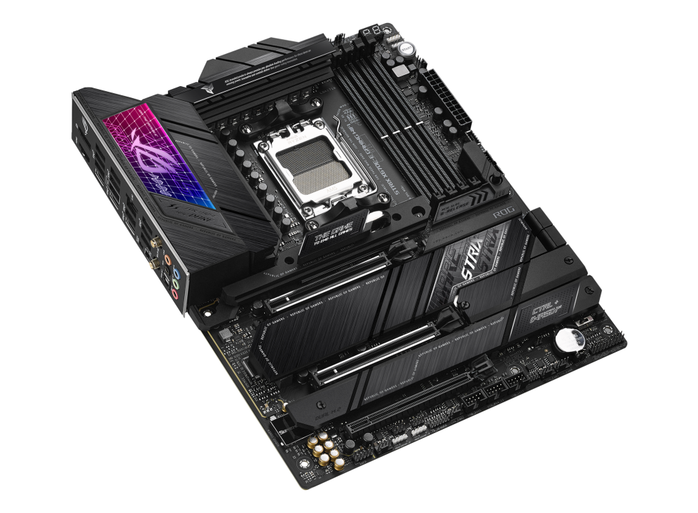 ASUS ROG STRIX X670E-E GAMING WIFI,AMD Socket AM5 for AMD Ryzen™ 7000 Series Desktop Processors, WiFi 6E,PCIe 5.0,