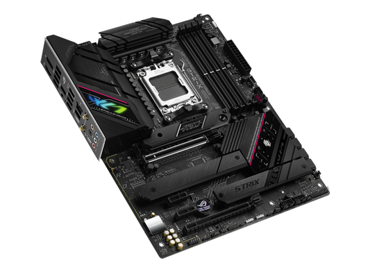 ASUS ROG STRIX B650E-F GAMING WIFI,AMD Socket AM5 for AMD Ryzen™ 7000 Series Desktop Processors PCIe 5.0 An x16 slot and on-board M.2 slot,WiFi 6E