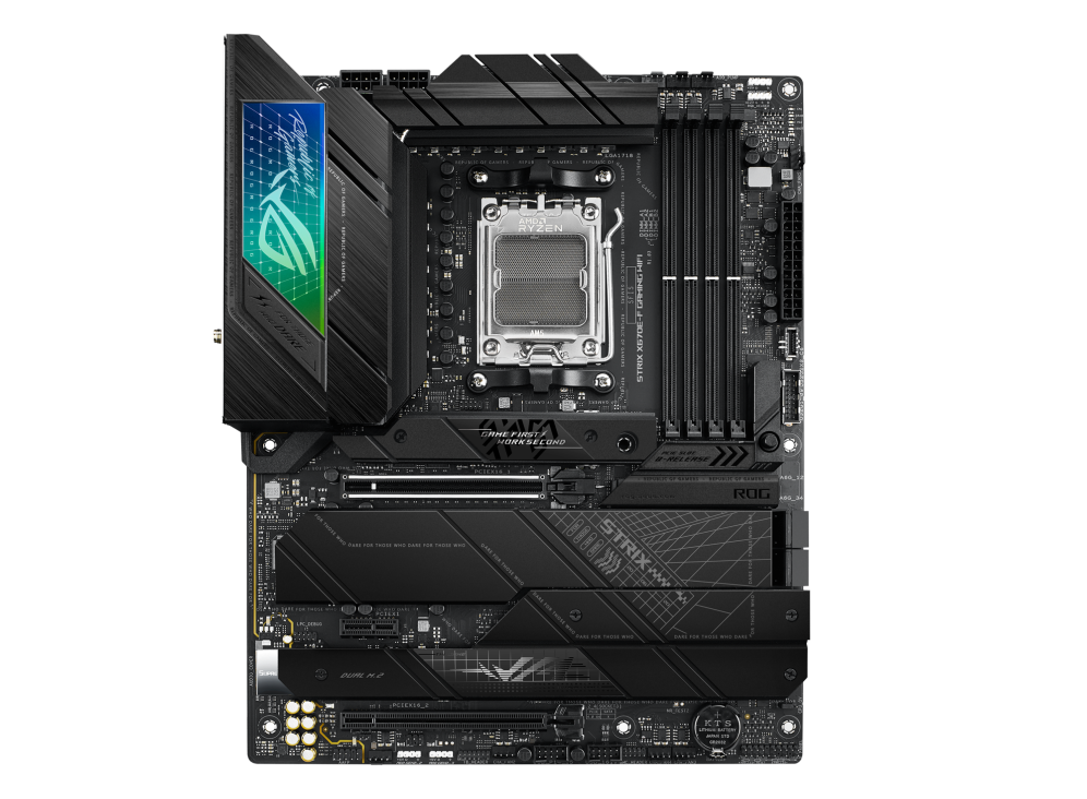 ASUS ROG STRIX X670E-F GAMING WIFI,AMD Socket AM5 for AMD Ryzen™ 7000 Series Desktop Processors, DDR5 6400 MT/s+,PCIe 5.0