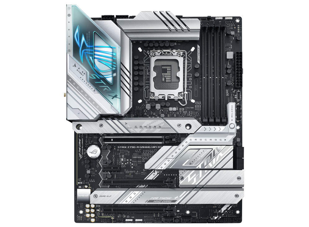 ASUS ROG STRIX Z790-A GAMING WIFI D4 Intel® Socket LGA1700 for 13th Gen Intel® Core™ Processors & 12th Gen Intel® Core™, Pentium® Gold and Celeron® Processors*