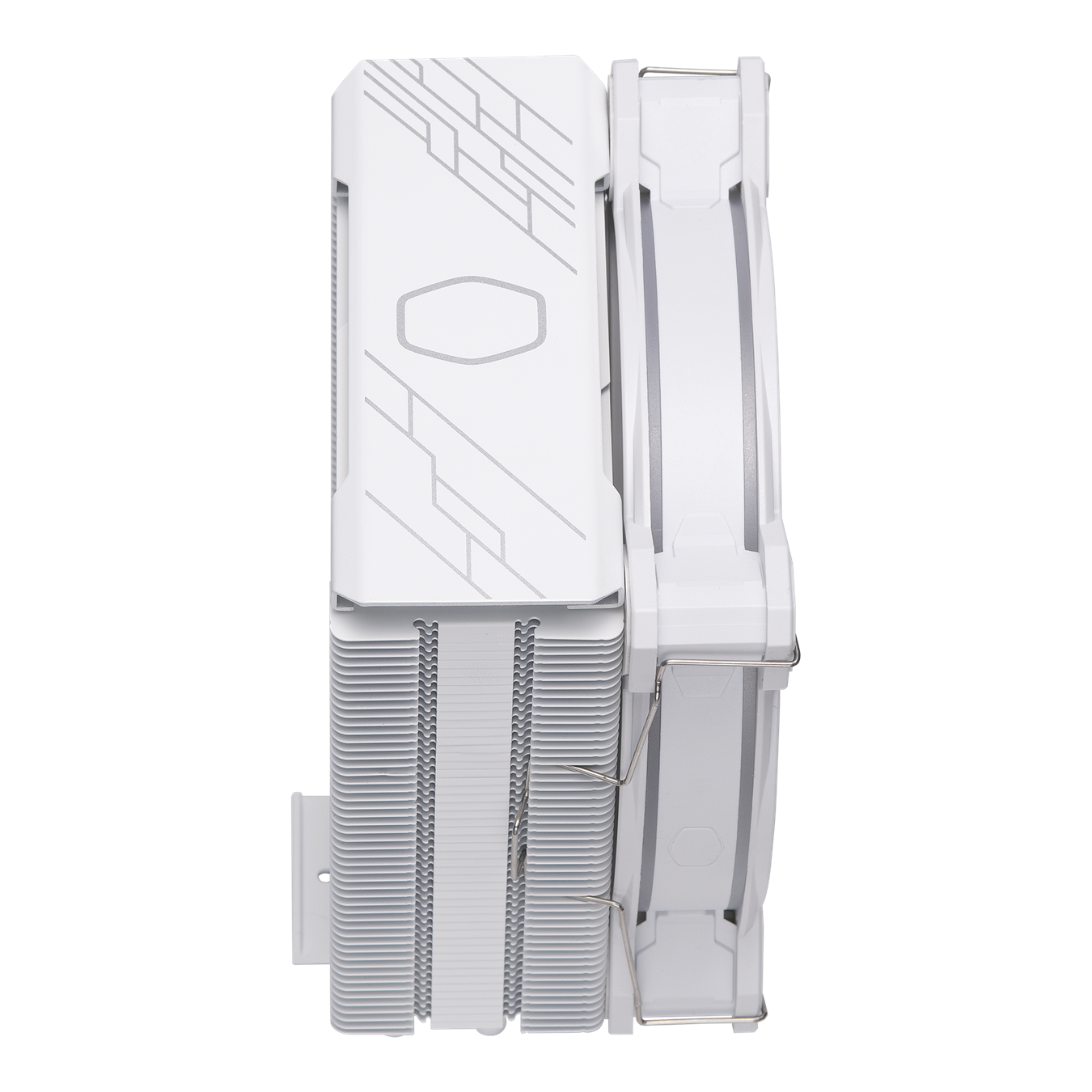 Cooler Master HYPER 212 HALO WHITE MF120 Halo² Fan, Dual Loop ARGB, Aluminum Top Cover, 4 Copper Heat Pipes, 154mm (H) for AMD Ryzen AM5/AM4, Intel LGA1700/1200 (RR-S4WW-20PA-R1)