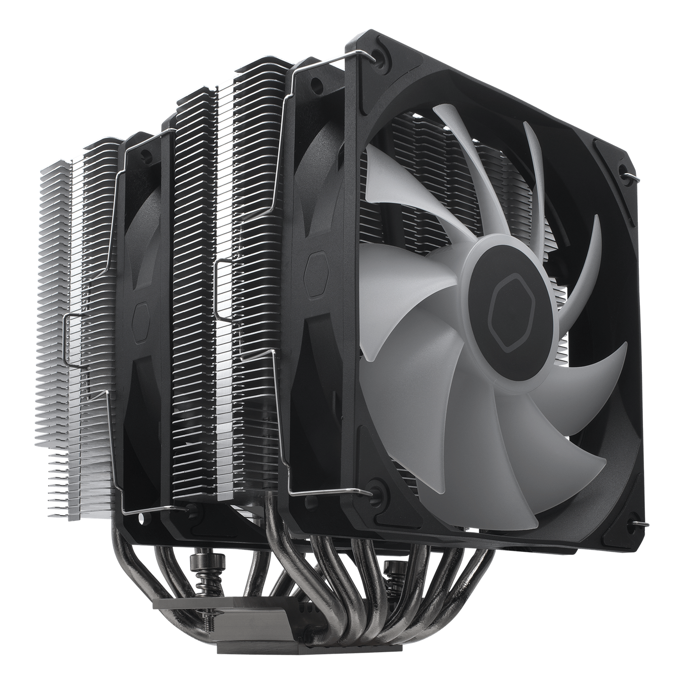 Cooler Master HYPER 620S Automatic ARGB, Controllable lighting, Dual tower heat sink, 6 nickel-plated heat pipes, Minimal height, High-performance Cryofuze (RR-D6NA-17PA-R1)