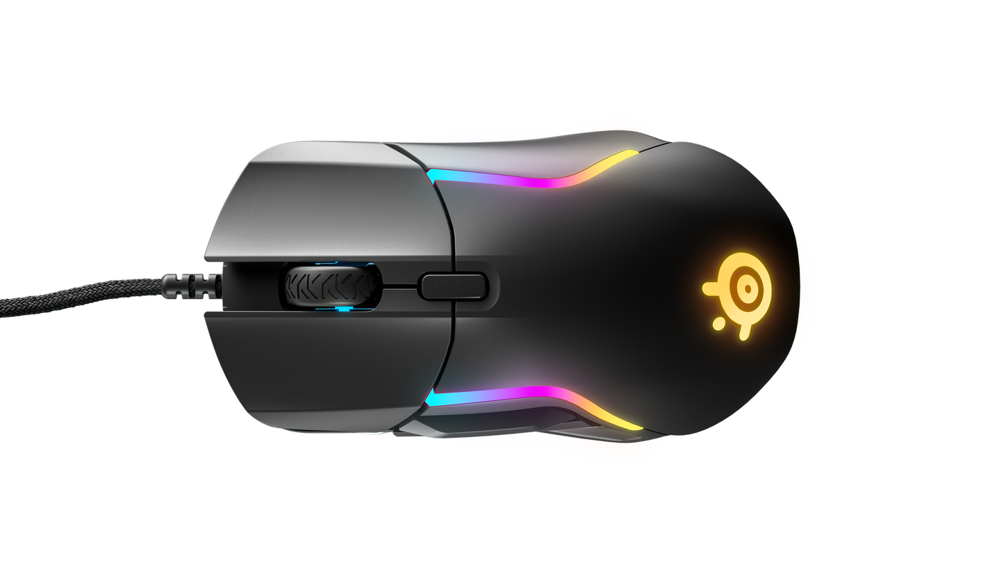 Steel Series RIVAL 5 Precision Mouse for Fast-Paced Gaming Action (62551)