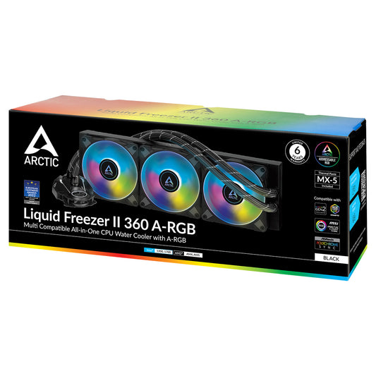 Arctic Liquid Freezer II 360 A-RGB Multi Compatible All-in-One CPU Water Cooler