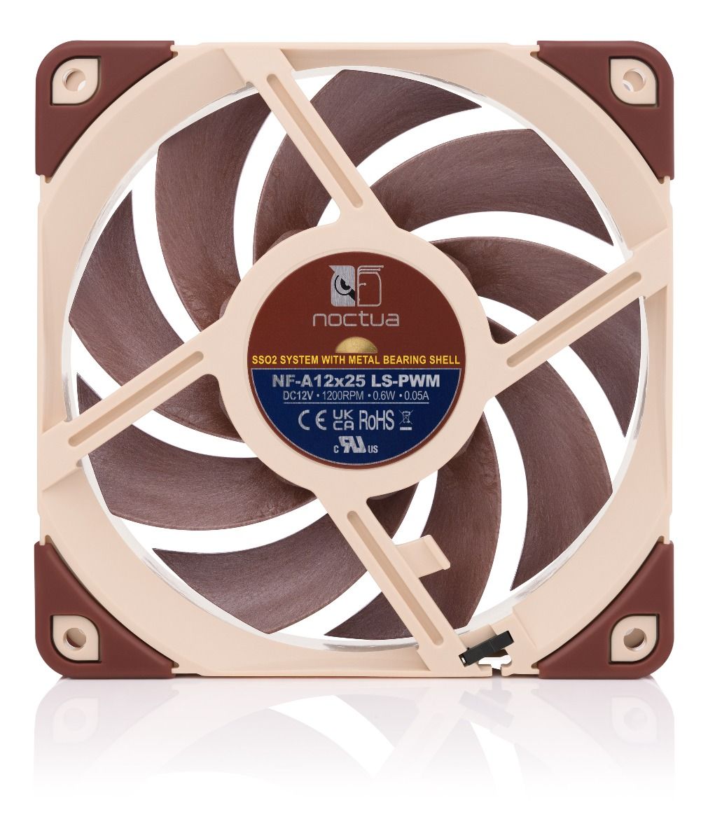 Noctua NF-A12x25 LS-PWM premium-quality quiet 120mm fans (NF-A12x25 LS-PWM)
