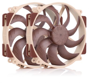 Noctua NF-A14x25r G2 PWM Sx2-PP Push-Pull Set of Two Premium-Quality Quiet 140mm
