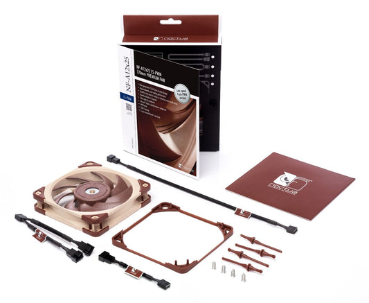 Noctua NF-A12x25 LS-PWM premium-quality quiet 120mm fans (NF-A12x25 LS-PWM)