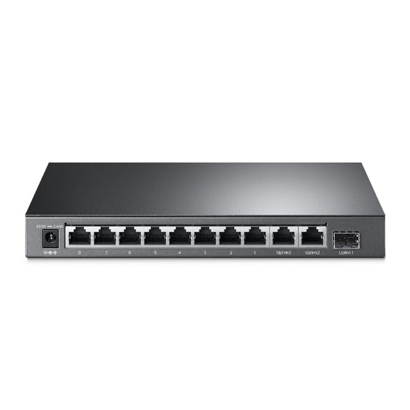 Tp-Link TL-SL1311MP I 8-Port 10/100Mbps + 3-Port Gigabit Desktop Switch with 8-Port PoE+