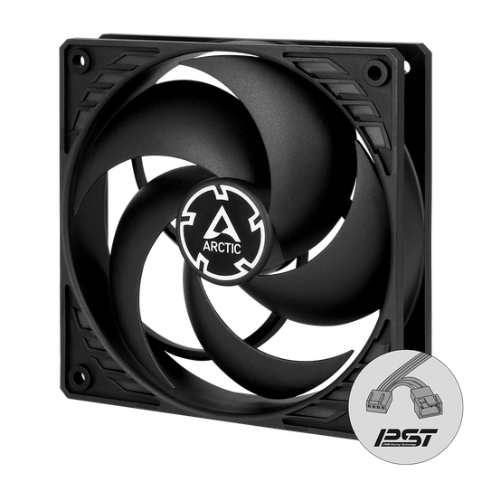 Arctic P12 PWM PST CO 120 mm PWM Fan with Cable Splitter for Continuous Operation