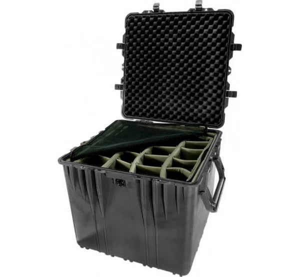 Pelican 0370 Protector Cube Case w/ Dividers Black