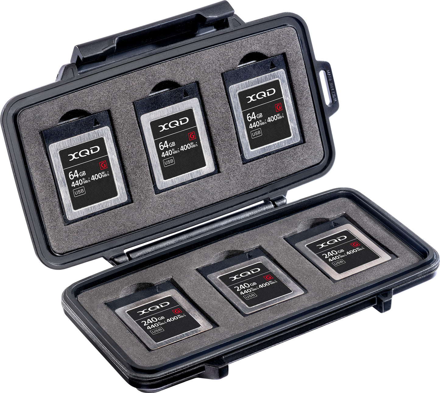 Pelican 0965 Micro Memory Card Case Black