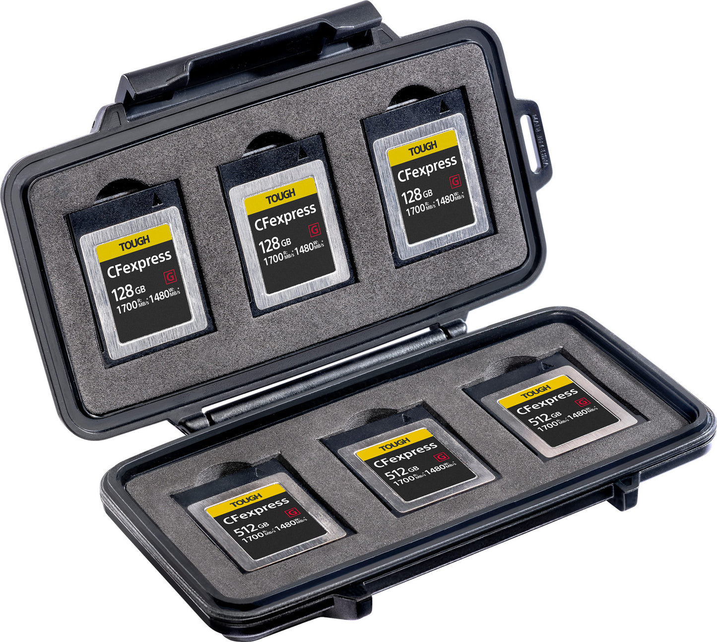 Pelican 0965 Micro Memory Card Case Black