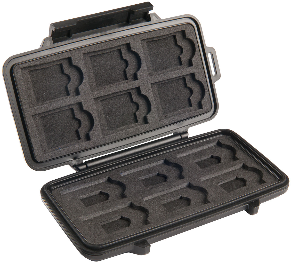 Pelican 0915 Micro Memory Card Case w/ Foam Black