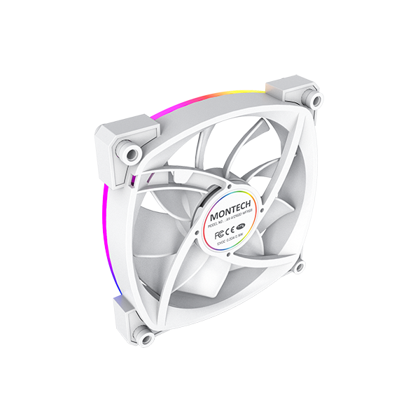 Montech AX120 PWM White Chassis Fan