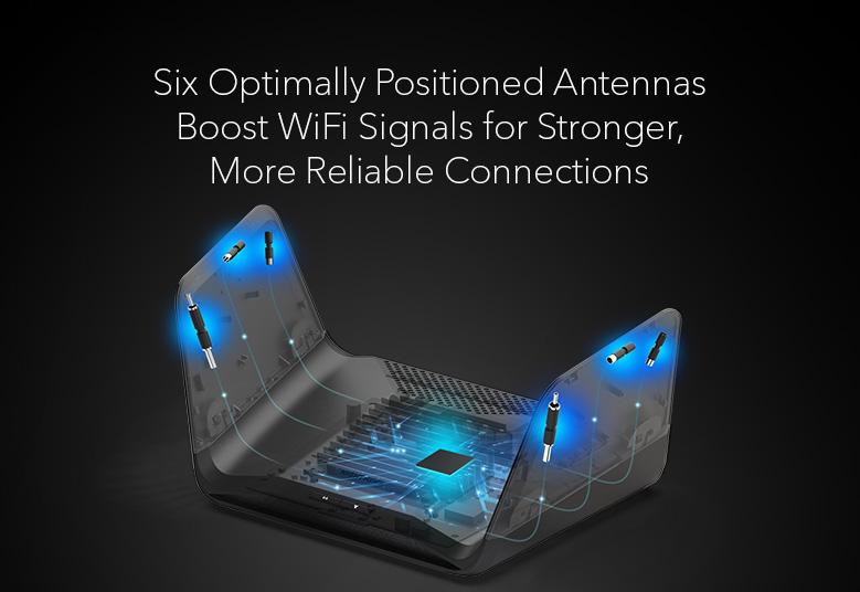 NETGEAR Nighthawk Tri-Band Wifi 6E Router 7.8GBps AXE7800 WiFi Router (RAXE300-100APS)