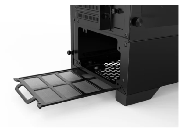 MetallicGear Neo Silent I Mid-Tower ATX Chassis, Silent Front Panel, Tempered Glass Side (MG-NE520S_BK01)