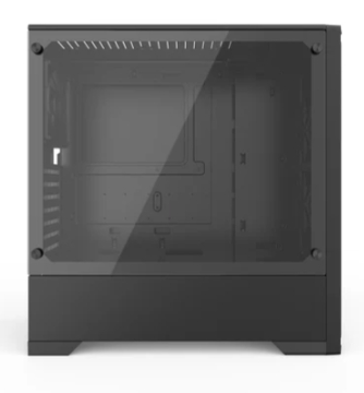 MetallicGear Neo Silent I Mid-Tower ATX Chassis, Silent Front Panel, Tempered Glass Side (MG-NE520S_BK01)