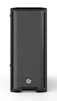 MetallicGear Neo Silent I Mid-Tower ATX Chassis, Silent Front Panel, Tempered Glass Side (MG-NE520S_BK01)