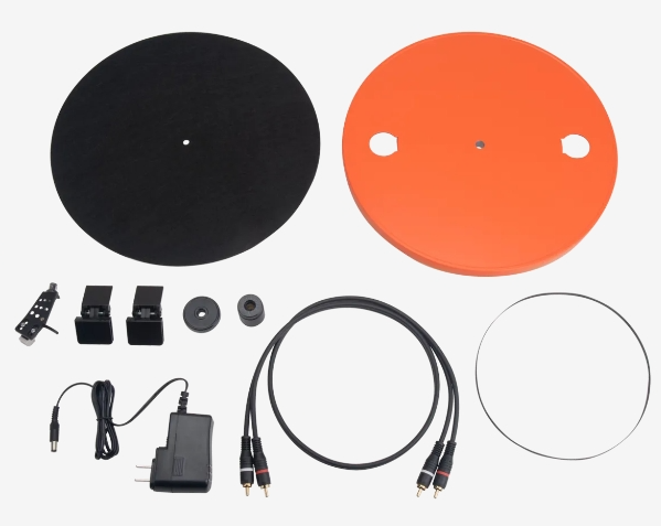 JBL SPINNER BT Bluetooth Turntable – Black & Orange