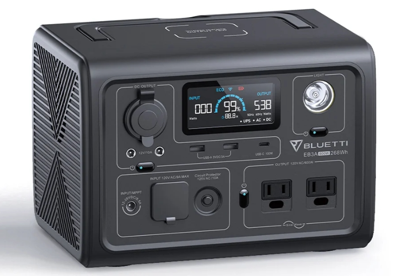 BLUETTI EB3A Portable Power Station | 600W 268Wh