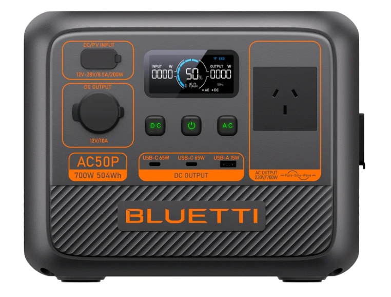 BLUETTI AC50P Portable Power Station | 700W 504Wh
