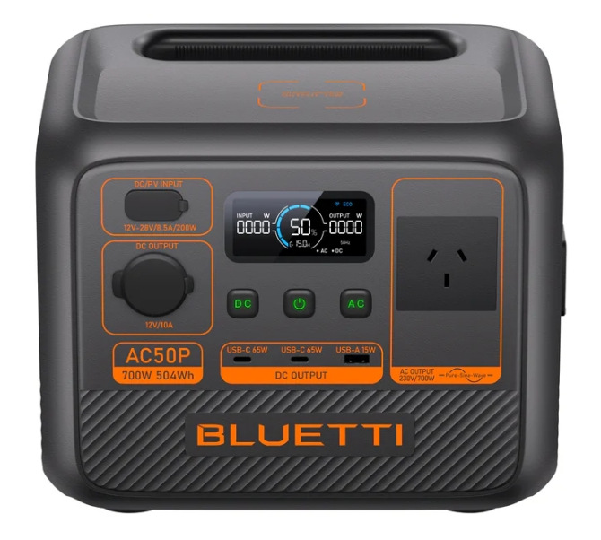 BLUETTI AC50P Portable Power Station | 700W 504Wh