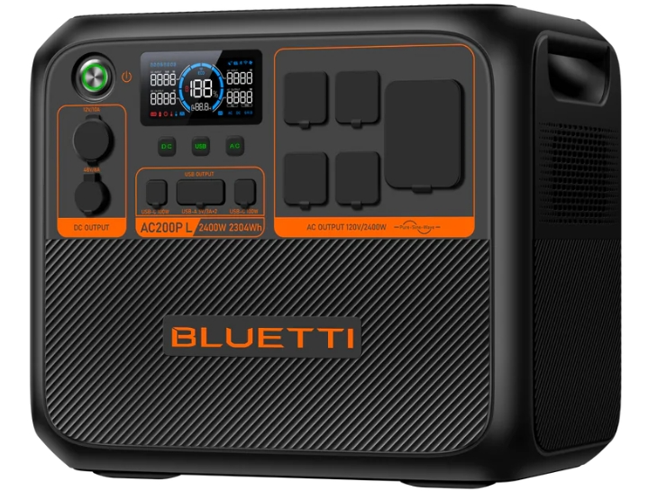 BLUETTI AC200P L Portable Power Station | 2,400W 2,304Wh