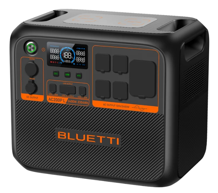 BLUETTI AC200P L Portable Power Station | 2,400W 2,304Wh
