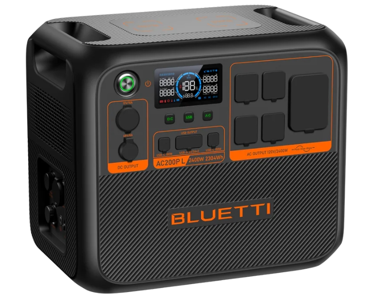 BLUETTI AC200P L Portable Power Station | 2,400W 2,304Wh
