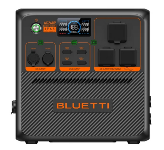 BLUETTI AC240P Portable Power Station | 2,400W 1,843Wh