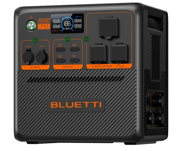 BLUETTI AC240P Portable Power Station | 2,400W 1,843Wh