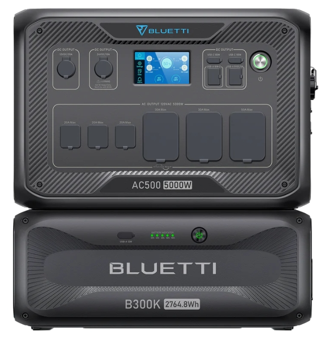 BLUETTI AC500+B300K Power Station Expansion Battery
