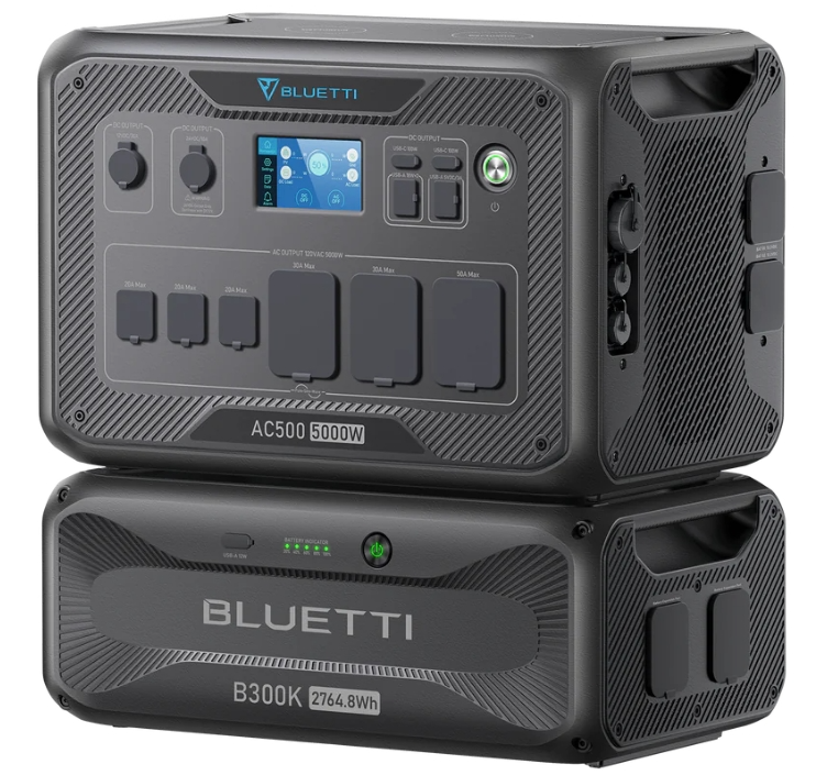 BLUETTI AC500+B300K Power Station Expansion Battery