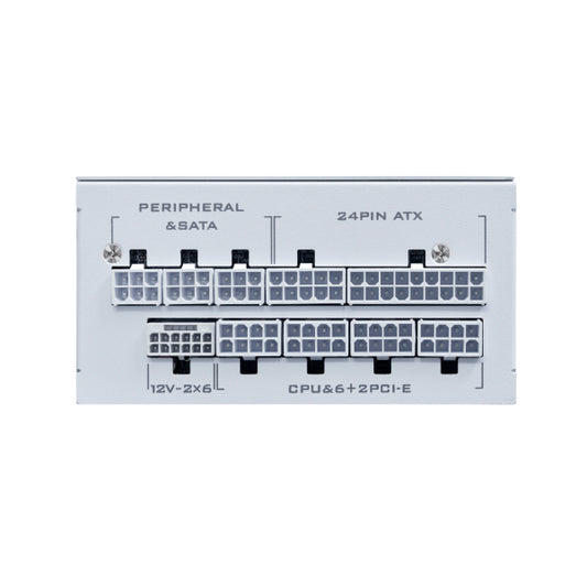 Lian Li SP1000D Platinum 1000W SFX Power Supply with 12V-2x6 Connectors (White)