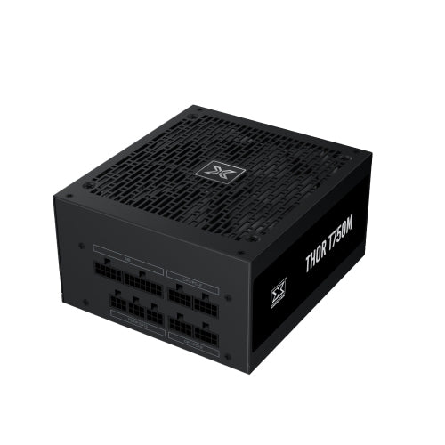 XIGMATEK Thor T750M (Full Range,DF APFC,Black Flat Full Modular Cable,80+ Bronze,120mm Fan,EU Power Cord,Color Box)