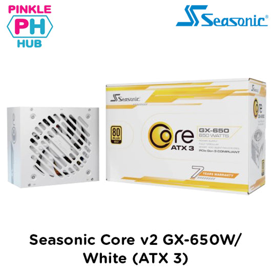 Seasonic Core v2 GX-650 White (ATX 3)