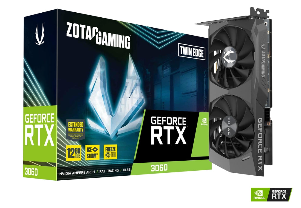 ZOTAC GAMING GeForce RTX 3060 Twin Edge (ZT-A30600E-10M)