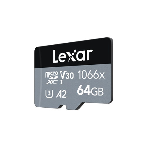 Lexar Professional 1066x microSDXC™ UHS-I Cards Silver Series
