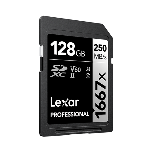 Lexar Professional 1667x SDXC™ UHS-II Card SILVER Series