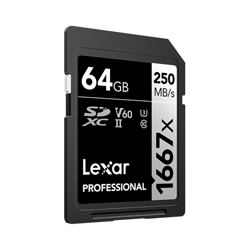 Lexar Professional 1667x SDXC™ UHS-II Card SILVER Series