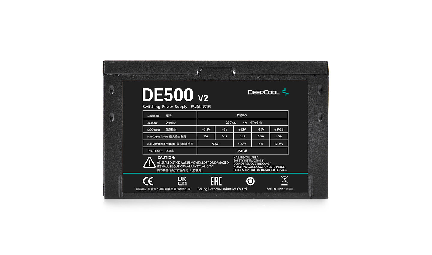 DeepCool DE500 V2 / DE600 V2 Power Supply