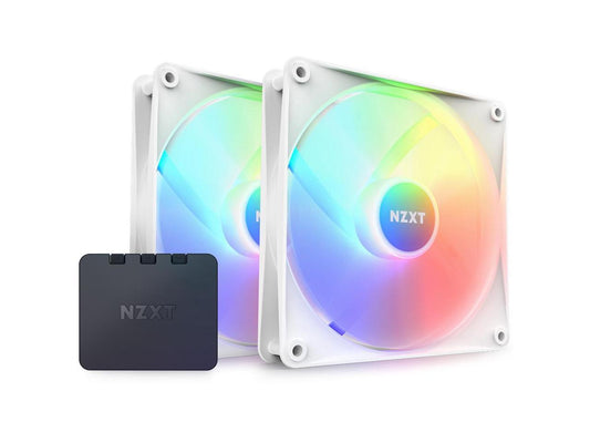 NZXT F140 RGB Core 140mm Hub-Mounted RGB Fan,Double (RF-C14DF)