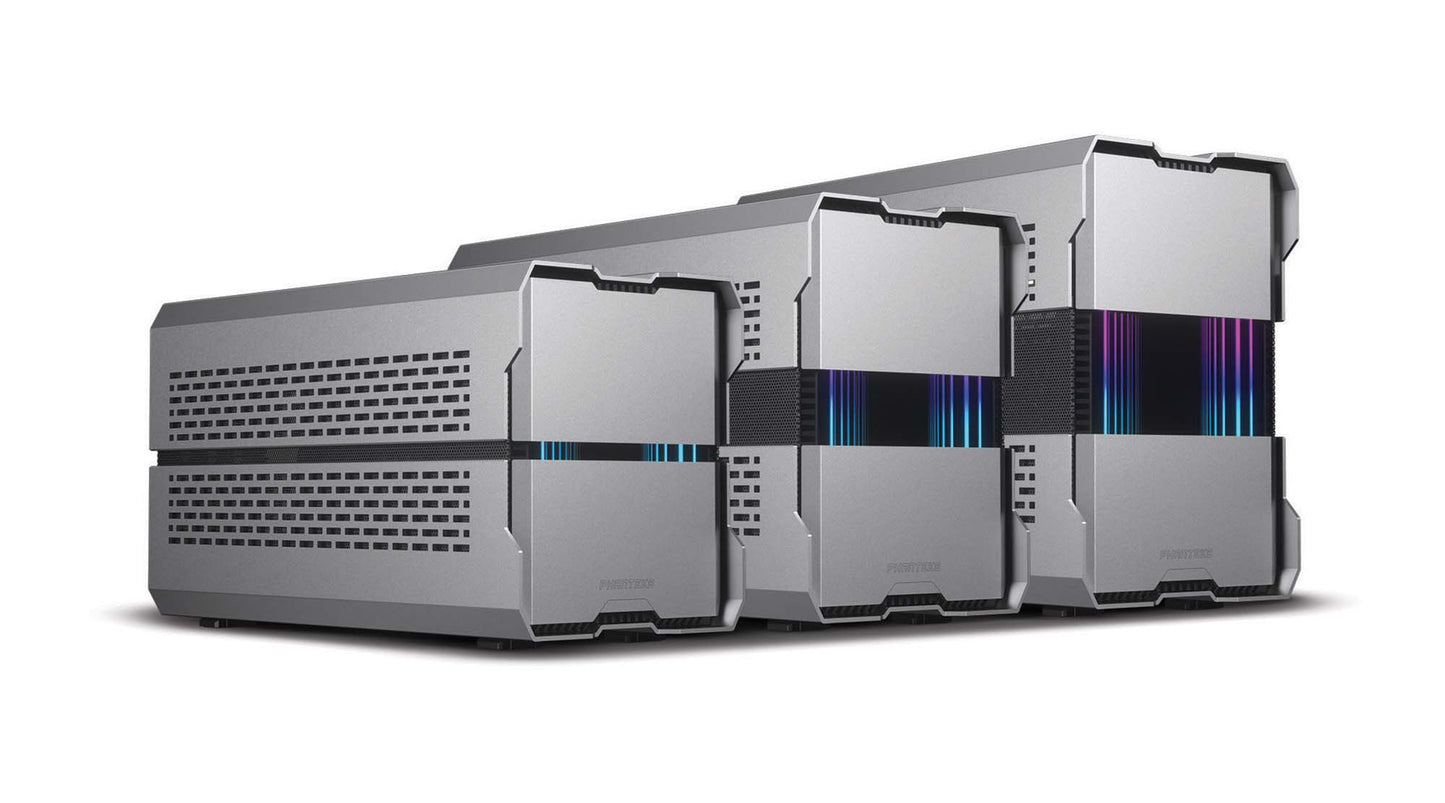 Phanteks Evolv Shift XT, extendable Small Form-Factor Chassis, Mini-ITX Gaming Chassis, PCI-e Gen4 Riser Cable, Digital-RGB Infinity Mirror, Triple-Slot GPU Support (PH-ES121XT)