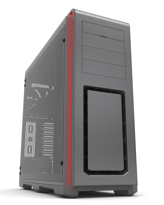 Phanteks Enthoo Luxe Full Tower, Tempered Glass Window w/ Multi Colors LED (PH-ES614LTG)