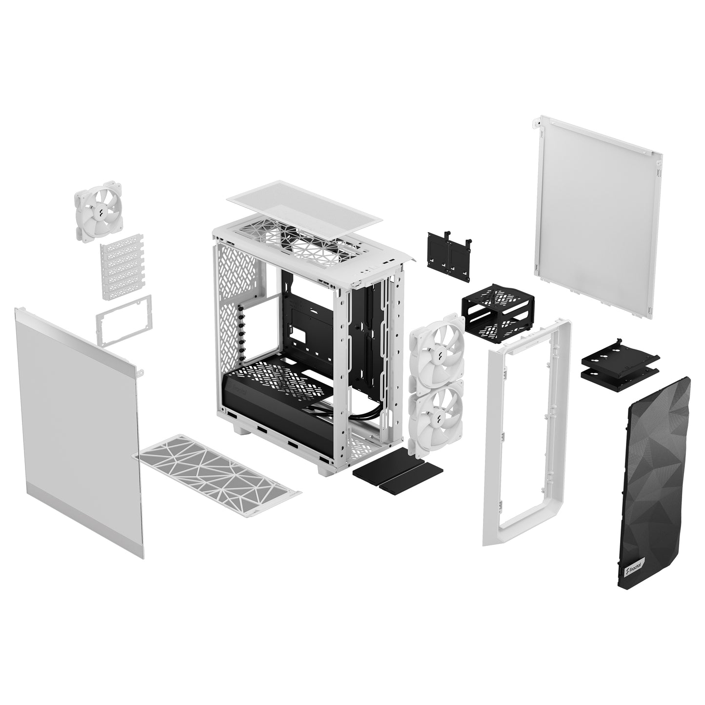 Fractal Design Meshify 2 Compact Lite Mid-tower Computer Case